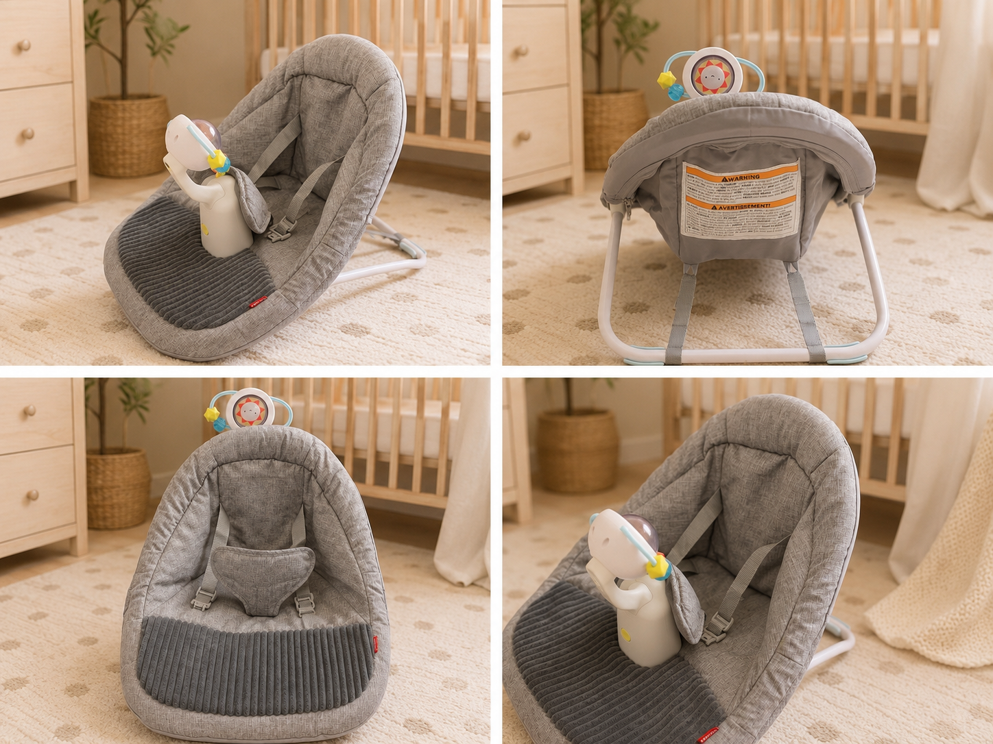 Carter’s Skip Hop Silver Lining Cloud Upright Activity Floor Seat