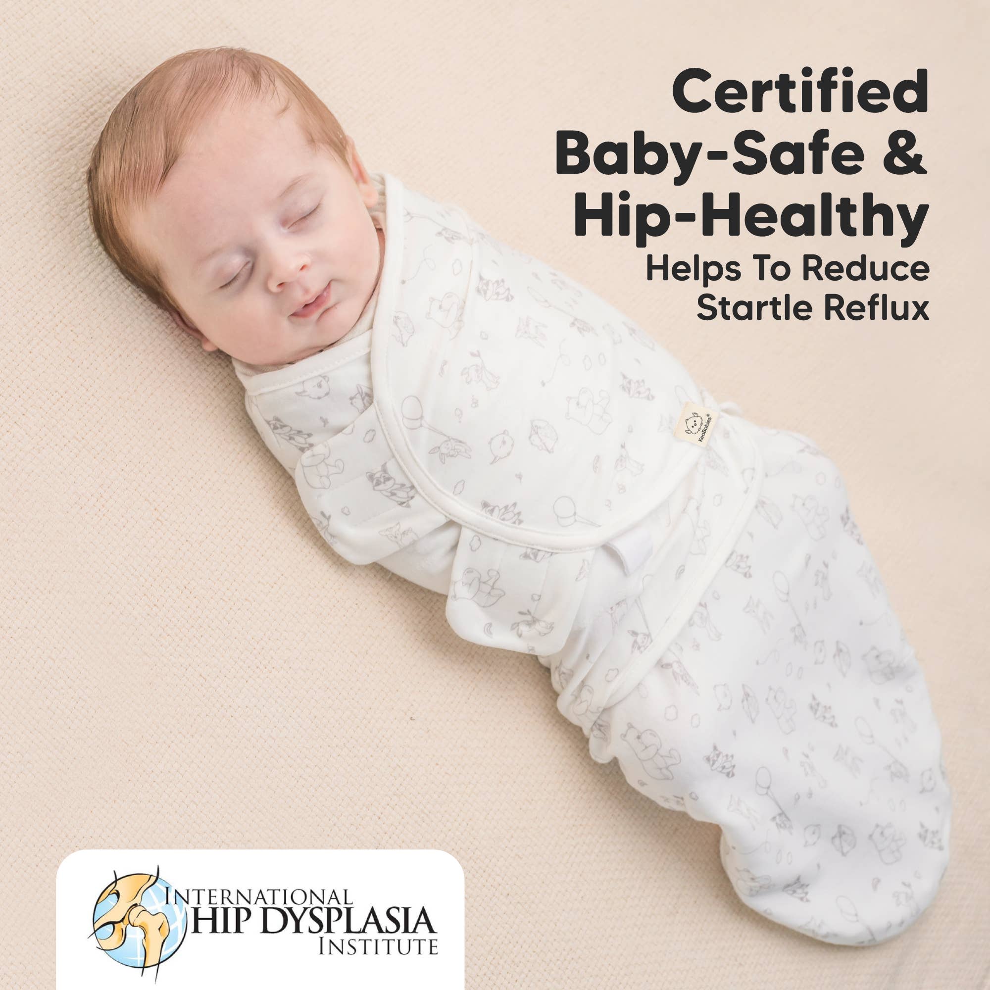 3pk Soothe Zippy Baby Swaddles 0-6 Months,Newborn Sleep Sack