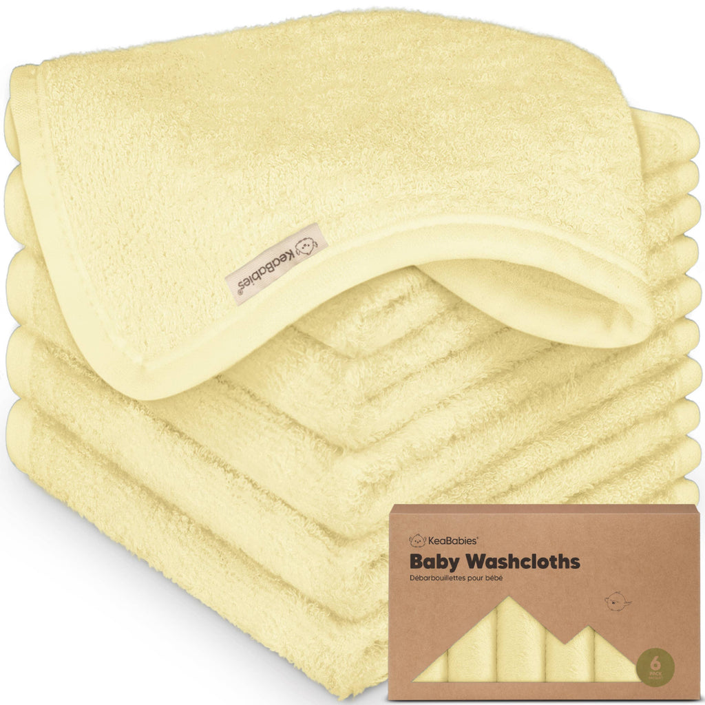 6-Pack Baby Wash Cloths