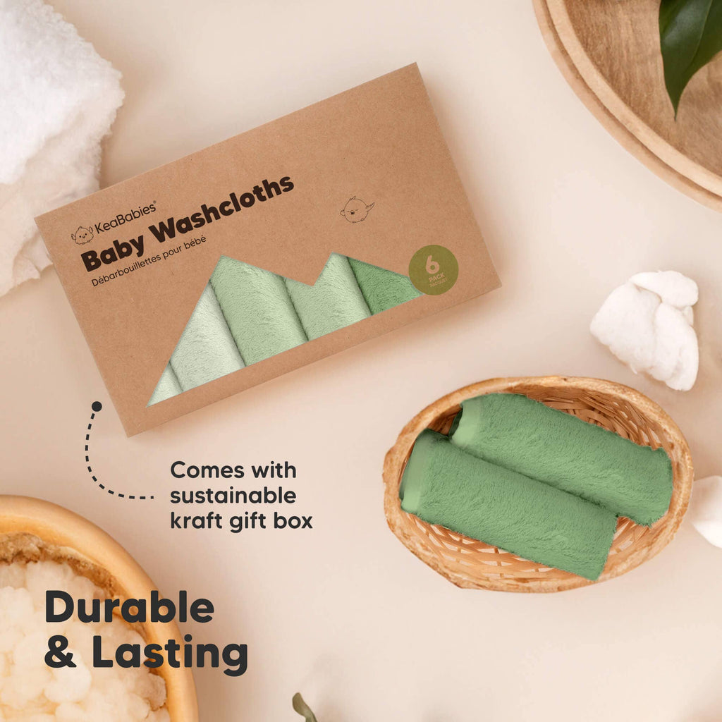 6-Pack Baby Wash Cloths