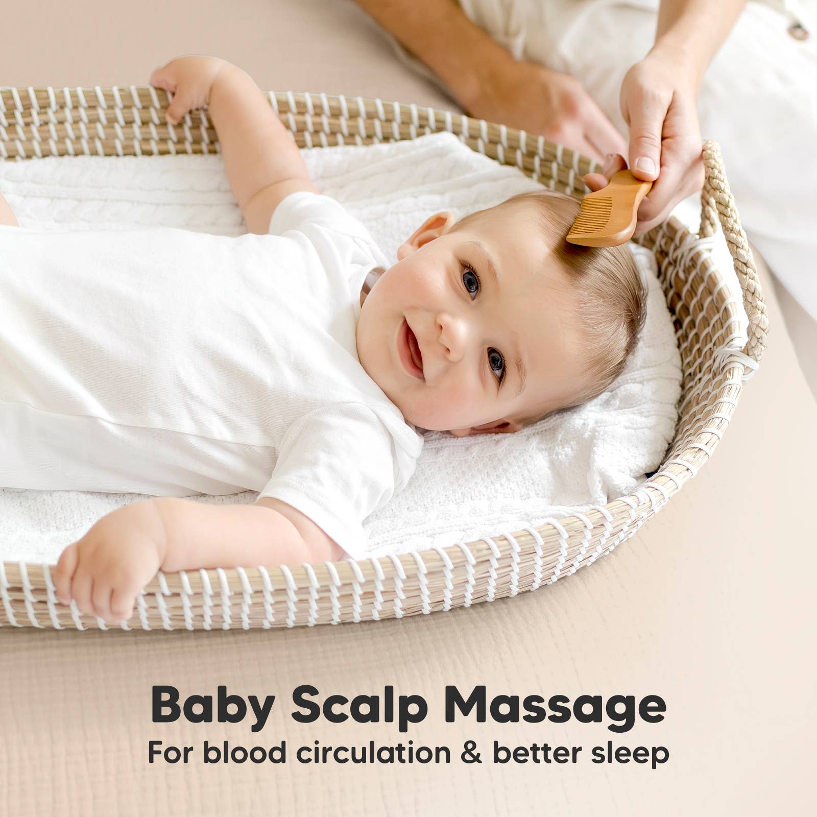 KeaBabies Baby Hair Brush and Comb Set for Infant, Newborn